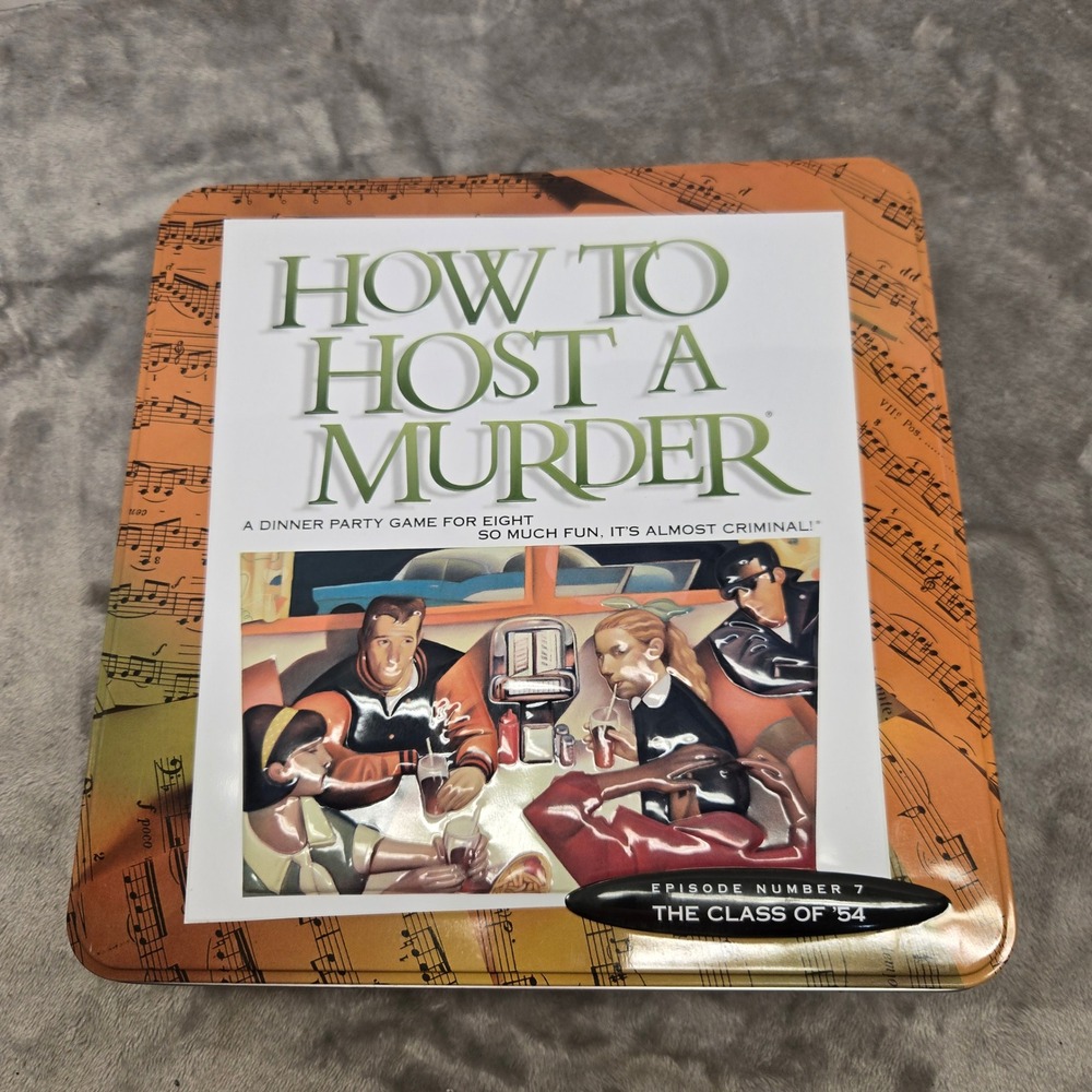 How To Host A Murder The Class of 54 Game Episode 7 Decipher 2004 Tin 105373